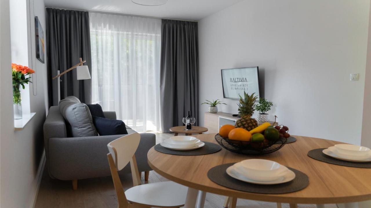 Apartamenty Baltivia Olimpijska 2 梅尔诺 外观 照片